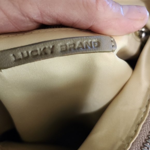 Lucky Brant tan leather purse - Picture 9 of 13